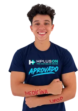 Bernardo Gabriel Oliveira, aprovado em Medicina UFOP
