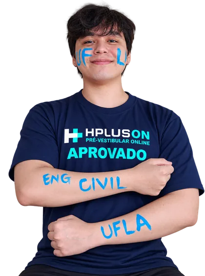 Felipe Fuziwara, aprovado em Engenharia Civil UFLA