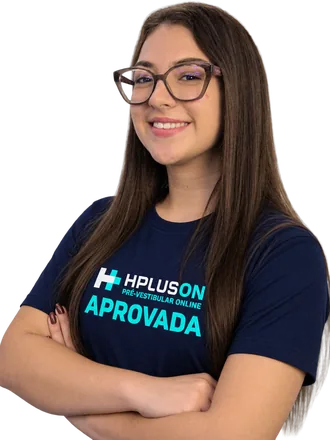 Aluna aprovada do HPLUSON de camiseta HPLUS