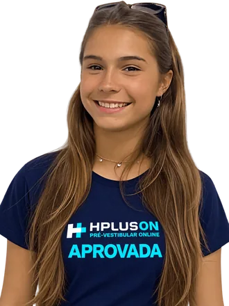 Aluna aprovada do HPLUSON de camiseta HPLUS